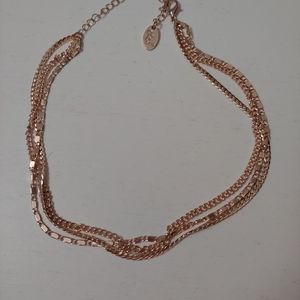 Rose gold chocker